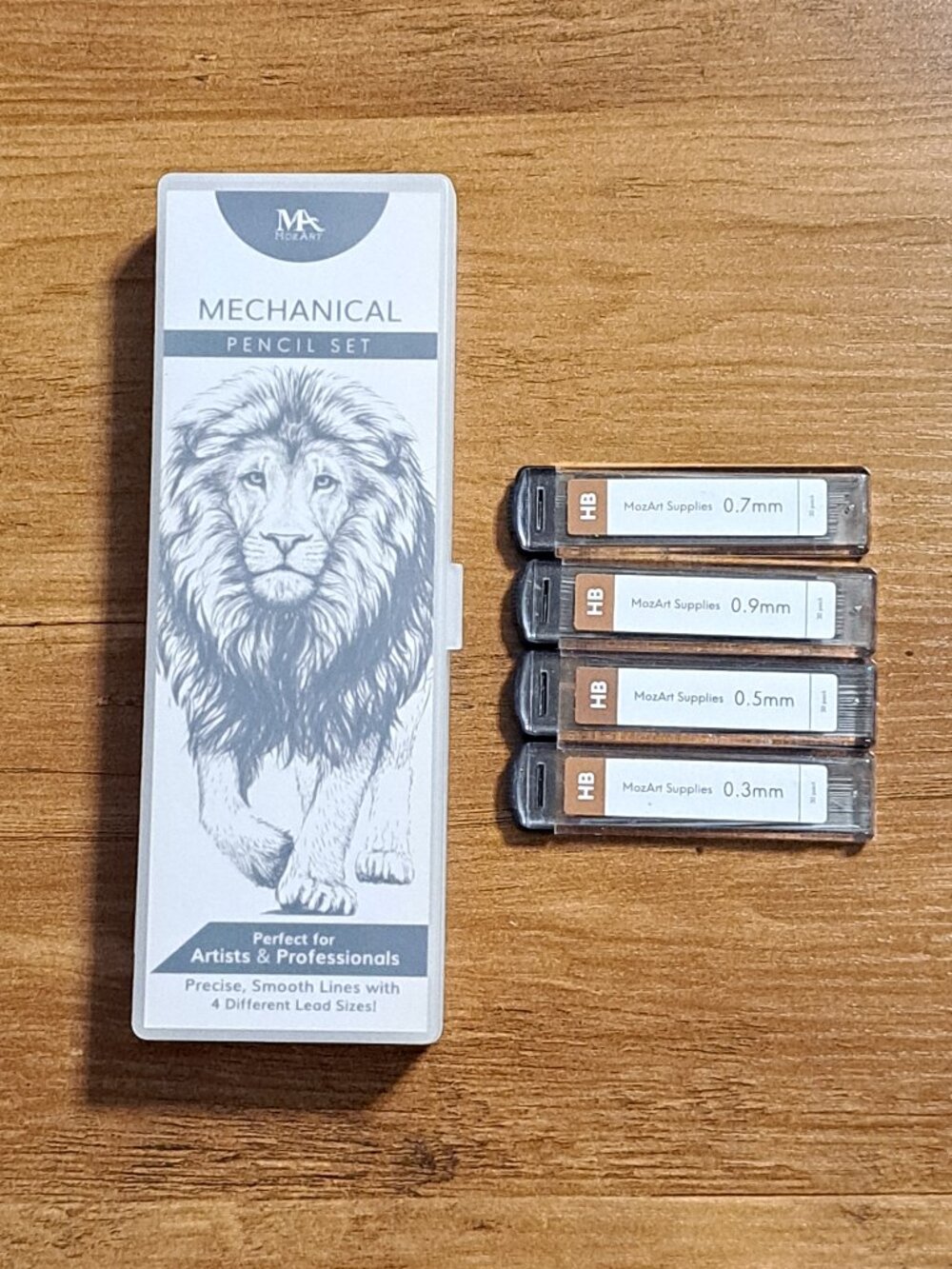 😎 Mozart Mechanical Pencil Set, 4 lead sizes - Free with purchase